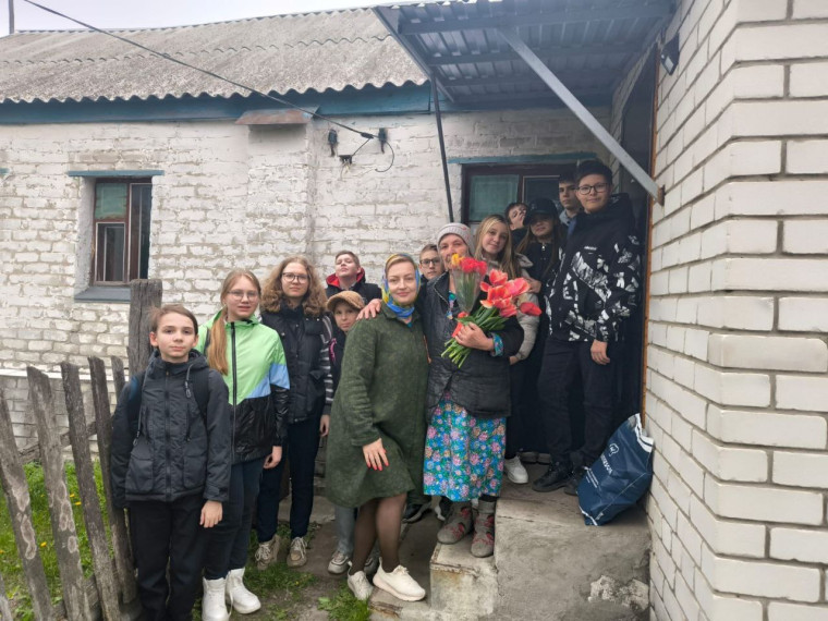 Акция "С заботой о ветеранах".